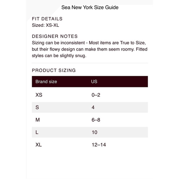 Sea New York Smocked Apron Dress Size M (US 6-8) Casual Beach Travel - Picture 10 of 10